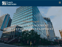 Tablet Screenshot of eakinpartners.com